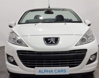 USED 2011 11 PEUGEOT 207 1.6 CC GT 2d 120 BHP Ultra Low mileage 13178 miles, 1 owner , High gloss Bianca white