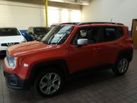 USED 2016 66 JEEP RENEGADE 1.4 LIMITED 5d 168 BHP BIG SPEC 4WD SAT NAV PANORAMIC SUNROOF LEATHER 1 OWNER SERVICE HISTORY 6 MONTHS GOLD WARRANTY