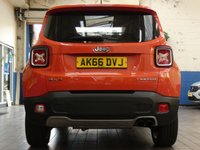 USED 2016 66 JEEP RENEGADE 1.4 LIMITED 5d 168 BHP BIG SPEC 4WD SAT NAV PANORAMIC SUNROOF LEATHER 1 OWNER SERVICE HISTORY 6 MONTHS GOLD WARRANTY