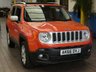USED 2016 66 JEEP RENEGADE 1.4 LIMITED 5d 168 BHP BIG SPEC 4WD SAT NAV PANORAMIC SUNROOF LEATHER 1 OWNER SERVICE HISTORY 6 MONTHS GOLD WARRANTY