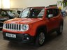 USED 2016 66 JEEP RENEGADE 1.4 LIMITED 5d 168 BHP BIG SPEC 4WD SAT NAV PANORAMIC SUNROOF LEATHER 1 OWNER SERVICE HISTORY 6 MONTHS GOLD WARRANTY