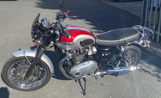 2017 17 Triumph Bonneville T120 1200cc Naked Roadster
