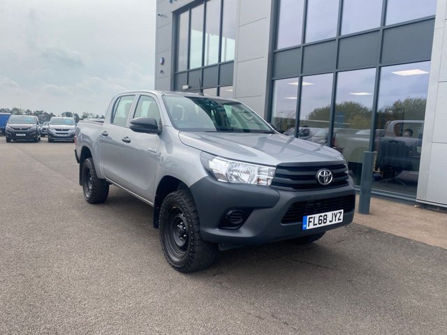 2018 68 Toyota HI-Lux 2.4 ACTIVE 4WD 150PS TOWBAR