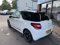 USED 2012 12 CITROEN DS3 1.6 DSTYLE PLUS 3d 120 BHP FULL SERVICE HISTORY, 2 KEYS, CRUISE CONTOL, BLACK WHEELS, ROOF AND WHEELS