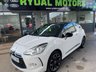USED 2012 12 CITROEN DS3 1.6 DSTYLE PLUS 3d 120 BHP FULL SERVICE HISTORY, 2 KEYS, CRUISE CONTOL, BLACK WHEELS, ROOF AND WHEELS