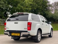USED 2013 63 ISUZU D-MAX 2.5 TD UTAH DCB 164 BHP ** NO VAT * CANOPY + TOWBAR