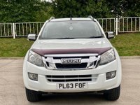USED 2013 63 ISUZU D-MAX 2.5 TD UTAH DCB 164 BHP ** NO VAT * CANOPY + TOWBAR