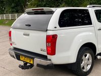 USED 2013 63 ISUZU D-MAX 2.5 TD UTAH DCB 164 BHP ** NO VAT * CANOPY + TOWBAR
