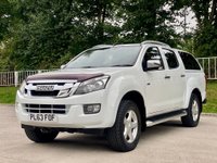 USED 2013 63 ISUZU D-MAX 2.5 TD UTAH DCB 164 BHP ** NO VAT * CANOPY + TOWBAR
