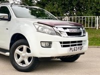 USED 2013 63 ISUZU D-MAX 2.5 TD UTAH DCB 164 BHP ** NO VAT * CANOPY + TOWBAR
