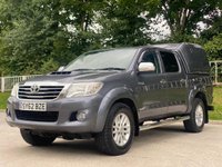 USED 2012 62 TOYOTA HI-LUX 3.0 INVINCIBLE 4X4 D-4D DCB 169 BHP TIMING BELT KIT CHANGED ! NO VAT