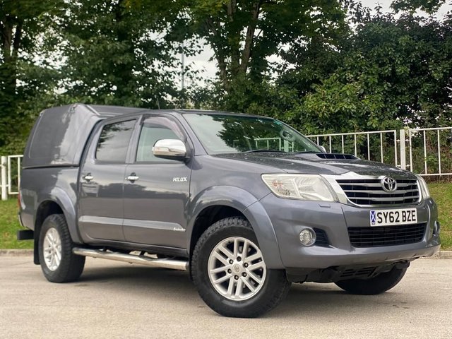 2012 62 Toyota HI-Lux 3.0 INVINCIBLE 4X4 D-4D DCB 169 BHP