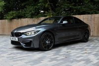 USED 2017 M BMW M4 3.0 M4 COMPETITION 2d 444 BHP APPLE CARPLAY, FSH, H/K RED LTHR