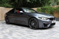 USED 2017 M BMW M4 3.0 M4 COMPETITION 2d 444 BHP APPLE CARPLAY, FSH, H/K RED LTHR