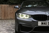 USED 2017 M BMW M4 3.0 M4 COMPETITION 2d 444 BHP APPLE CARPLAY, FSH, H/K RED LTHR