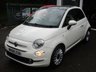 USED 2018 68 FIAT 500 1.2 LOUNGE 3d 69 BHP NEW SHAPE Low Mileage, One Previous Owner, Just Serviced, MOT until October 2023, Great fuel economy!
