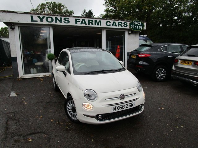 2018 68 Fiat 500 1.2 LOUNGE 3d 69 BHP NEW SHAPE