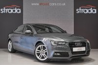USED 2015 15 AUDI A5 2.0 SPORTBACK TFSI QUATTRO S LINE 5d 222 BHP + REAR CAMERA+HEATED SEATS +