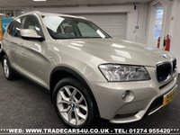 USED 2011 11 BMW X3 XDRIVE20D SE STEPTRONIC 8 SPEED AUTO UK DELIVERY FLAT FEE &pound;100*VIDEO AVAILABLE*FINANCE ARRANGED*PART EX*HPI CLEAR