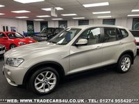 USED 2011 11 BMW X3 XDRIVE20D SE STEPTRONIC 8 SPEED AUTO UK DELIVERY FLAT FEE &pound;100*VIDEO AVAILABLE*FINANCE ARRANGED*PART EX*HPI CLEAR