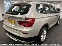 USED 2011 11 BMW X3 XDRIVE20D SE STEPTRONIC 8 SPEED AUTO UK DELIVERY FLAT FEE &pound;100*VIDEO AVAILABLE*FINANCE ARRANGED*PART EX*HPI CLEAR