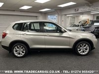 USED 2011 11 BMW X3 XDRIVE20D SE STEPTRONIC 8 SPEED AUTO UK DELIVERY FLAT FEE &pound;100*VIDEO AVAILABLE*FINANCE ARRANGED*PART EX*HPI CLEAR