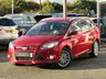 USED 2012 62 FORD FOCUS 1.0 ZETEC 5d 124 BHP Finished in MAGENTA RED metallic with contrasting Grey Cloth Sports trim. This is a modern day peoples estate car. It is a reliable, practical and affordable vehicle that is liked by everyone. Great features which include &pound;30 Road Tax, Park Sensors, Heated Front Screen, B/Tooth, DAB radio, Alloys, Front Fogs and much more. Dealer Serviced at 7656 miles, 15693 miles, 22182 miles, 31159 miles and at 92383 miles on arrival at EMC.