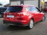 USED 2012 62 FORD FOCUS 1.0 ZETEC 5d 124 BHP Finished in MAGENTA RED metallic with contrasting Grey Cloth Sports trim. This is a modern day peoples estate car. It is a reliable, practical and affordable vehicle that is liked by everyone. Great features which include &pound;30 Road Tax, Park Sensors, Heated Front Screen, B/Tooth, DAB radio, Alloys, Front Fogs and much more. Dealer Serviced at 7656 miles, 15693 miles, 22182 miles, 31159 miles and at 92383 miles on arrival at EMC.