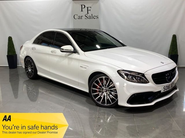 2016 16 Mercedes-Benz C-Class 4.0 AMG C 63 PREMIUM 4d 469 BHP