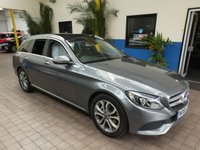 USED 2017 66 MERCEDES-BENZ C-CLASS 1.6 C200 D SPORT PREMIUM 5d 136 BHP &pound;30 ROAD TAX SAT NAV PANORAMIC SUNROOF LEATHER FULL MERC SERVICE HISTORY GENUINE LOW MILES