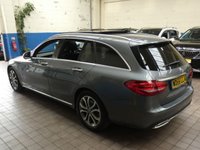USED 2017 66 MERCEDES-BENZ C-CLASS 1.6 C200 D SPORT PREMIUM 5d 136 BHP &pound;30 ROAD TAX SAT NAV PANORAMIC SUNROOF LEATHER FULL MERC SERVICE HISTORY GENUINE LOW MILES
