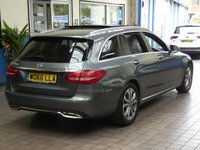 USED 2017 66 MERCEDES-BENZ C-CLASS 1.6 C200 D SPORT PREMIUM 5d 136 BHP &pound;30 ROAD TAX SAT NAV PANORAMIC SUNROOF LEATHER FULL MERC SERVICE HISTORY GENUINE LOW MILES