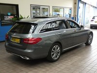 USED 2017 66 MERCEDES-BENZ C-CLASS 1.6 C200 D SPORT PREMIUM 5d 136 BHP &pound;30 ROAD TAX SAT NAV PANORAMIC SUNROOF LEATHER FULL MERC SERVICE HISTORY GENUINE LOW MILES