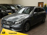 USED 2017 66 MERCEDES-BENZ C-CLASS 1.6 C200 D SPORT PREMIUM 5d 136 BHP &pound;30 ROAD TAX SAT NAV PANORAMIC SUNROOF LEATHER FULL MERC SERVICE HISTORY GENUINE LOW MILES