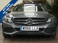 USED 2017 66 MERCEDES-BENZ C-CLASS 1.6 C200 D SPORT PREMIUM 5d 136 BHP &pound;30 ROAD TAX SAT NAV PANORAMIC SUNROOF LEATHER FULL MERC SERVICE HISTORY GENUINE LOW MILES