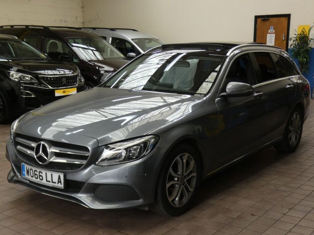 2017 66 Mercedes-Benz C-Class 1.6 C200 D SPORT PREMIUM 5d 136 BHP