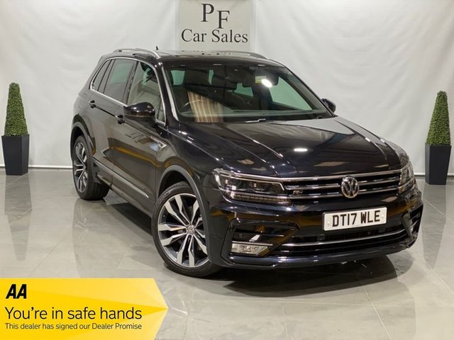 2017 17 Volkswagen Tiguan 2.0 R-LINE TDI BMT 4MOTION DSG 5d 188 BHP