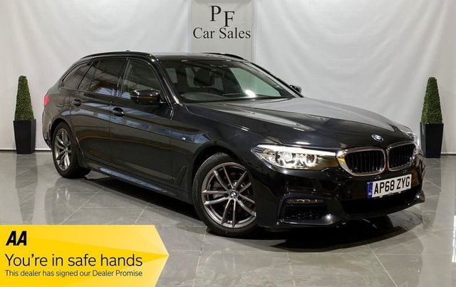 2019 68 BMW 5 Series 2.0 520D M SPORT TOURING 5d 188 BHP