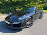 USED 2014 63 PORSCHE 911 3.8 TURBO PDK 2d 520 BHP PDK - SUNROOF - BOSE - NAVIGATION - DAB - LEATHER SEATS - 20 INCH ALLOY WHEELS - HEATED SEATS - BLACK METALLIC