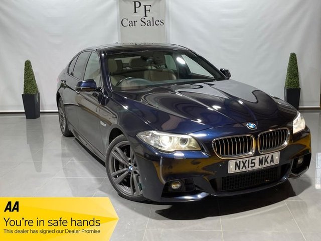 2015 15 BMW 5 Series 3.0 530D M SPORT 4d 255 BHP