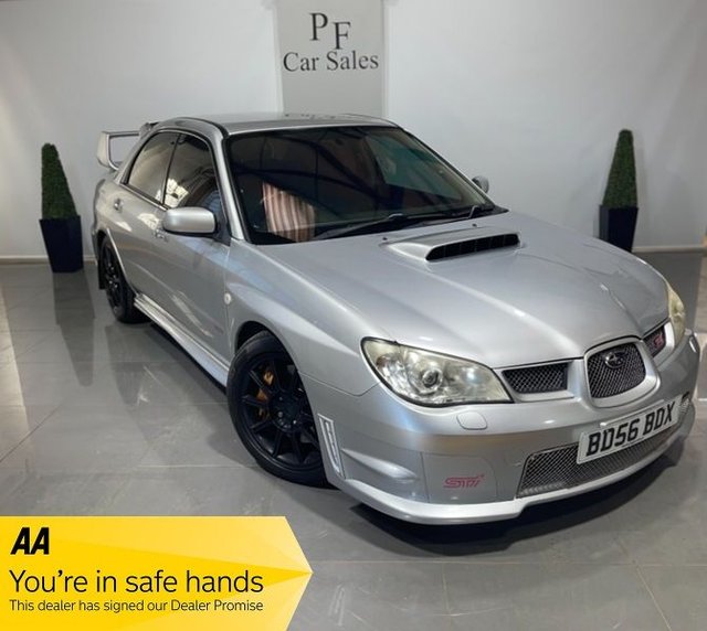 2006 56 Subaru Impreza 2.5 WRX STI TYPE UK 4d 276 BHP