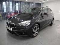 USED 2017 17 BMW 2 SERIES 1.5 216D SPORT ACTIVE TOURER 5d 114 BHP FACTORY EXTRAS WITH BMW SERVICE HISTORY