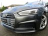 USED 2018 18 AUDI A5 1.4 SPORTBACK TFSI S LINE 5d 148 BHP Finished in MONSOON GREY MET with contrasting EBONY LEATHER/ALCANTARA HEATED SPORTS TRIM. This A5 is stylish, looks great and feels very well built. It has a great plush interior with extra safety features. Features include, Sat nav, DAB Radio, 18" ALLOYS, Leather/Alcantara Heated Sports trim, Power Rear Boot, B/Tooth, Rear Park Sensors and much more. Dealer serviced at 33290 miles and on arrival at EMC at 52428 miles.
