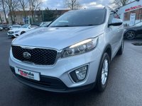 USED 2016 16 KIA SORENTO 2.2 CRDI KX-1 ISG 5d 197 BHP ONLY 2 OWNERS FROM NEW+7 SEATER+UNBEATABLE VALUE+PARK ASSIST+CLIMATE CONTROL+ALLOY WHEELS+1 FULL YEARS MOT PRIOR TO COLLECTION+FINANCE AND EXTENDED WARRANTY AVAILABLE ON THIS USED VEHICLE!!!