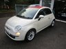 USED 2014 14 FIAT 500C 0.9 TWINAIR LOUNGE CONVERTIBLE 3d 85 BHP ZERO Road Tax! Convertible, Fiat Main Dealer Service History + Just Serviced, NEW MOT, Two Previous Owners, Great fuel economy!