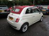 USED 2014 14 FIAT 500C 0.9 TWINAIR LOUNGE CONVERTIBLE 3d 85 BHP ZERO Road Tax! Convertible, Fiat Main Dealer Service History + Just Serviced, NEW MOT, Two Previous Owners, Great fuel economy!