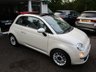 USED 2014 14 FIAT 500C 0.9 TWINAIR LOUNGE CONVERTIBLE 3d 85 BHP ZERO Road Tax! Convertible, Fiat Main Dealer Service History + Just Serviced, NEW MOT, Two Previous Owners, Great fuel economy!