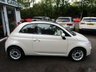 USED 2014 14 FIAT 500C 0.9 TWINAIR LOUNGE CONVERTIBLE 3d 85 BHP ZERO Road Tax! Convertible, Fiat Main Dealer Service History + Just Serviced, NEW MOT, Two Previous Owners, Great fuel economy!