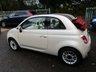 USED 2014 14 FIAT 500C 0.9 TWINAIR LOUNGE CONVERTIBLE 3d 85 BHP ZERO Road Tax! Convertible, Fiat Main Dealer Service History + Just Serviced, NEW MOT, Two Previous Owners, Great fuel economy!