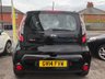 USED 2014 14 KIA SOUL 1.6 START 5d 130 BHP IDEAL FAMILY CAR, FULL SERVICE HISTORY, NEW MOT, TIMING CHAIN RUN ENGINE, AIR CON, MULTI FUNCTION STEERING WHEEL, ELECTRIC WINDOWS AND MIRRORS, RADIO/AUX/USB, TRACTION CONTROL, SPORT AND COMFORT DRIVE MODES, ISOFIX, REMOTE CENTRAL LOCKING AND 2 KEYVERY SOUGHT AFTER CAR AND WON'T BE AROUND FOR LONG!